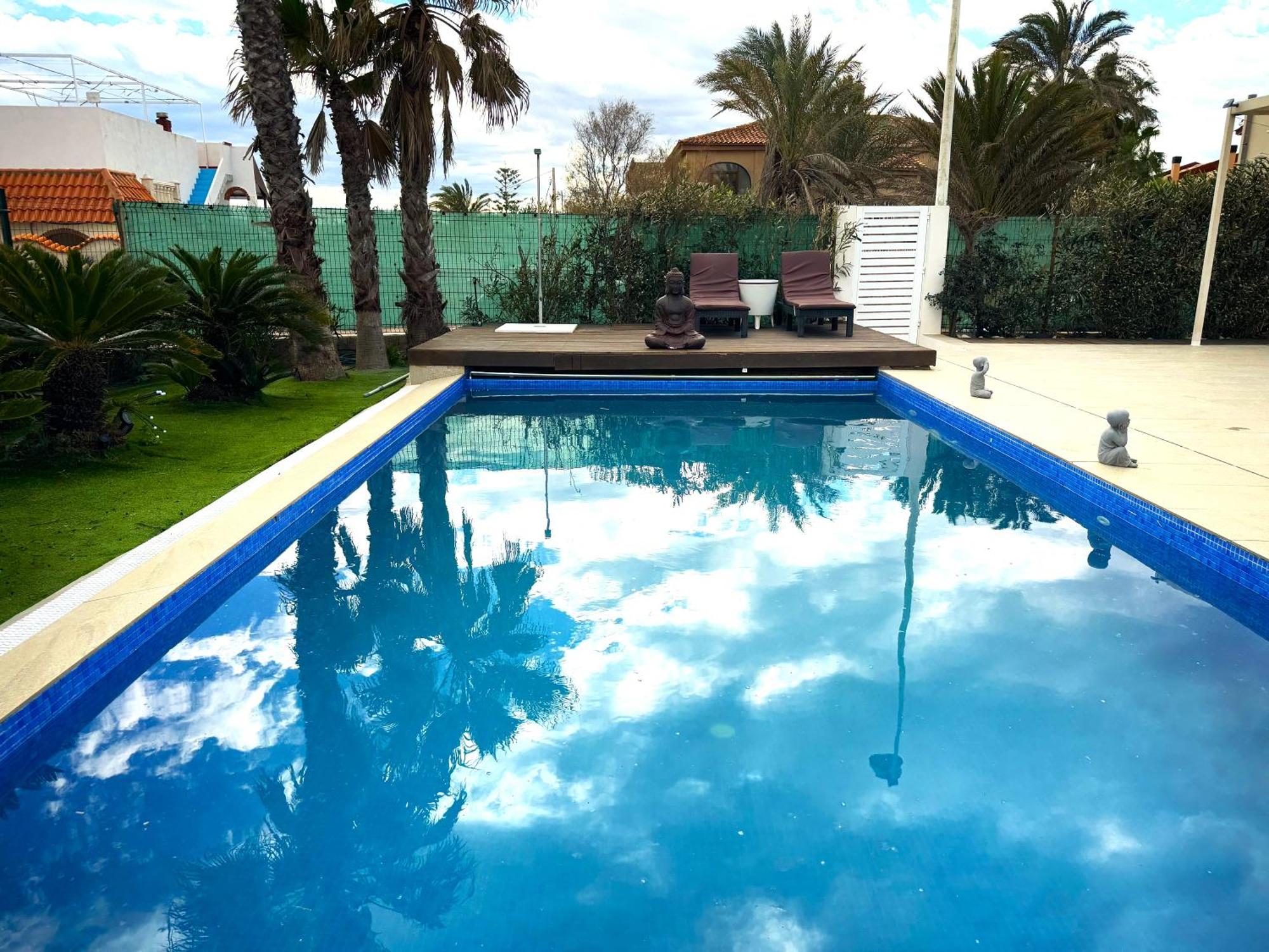 Casa Del Mar, Piscina Privada Frente Al Mar Vila Cullera Exterior foto