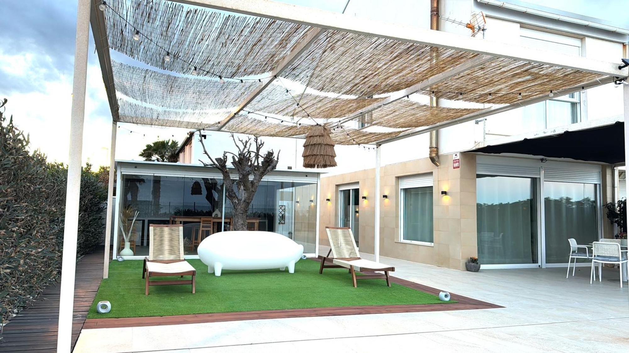 Casa Del Mar, Piscina Privada Frente Al Mar Vila Cullera Exterior foto